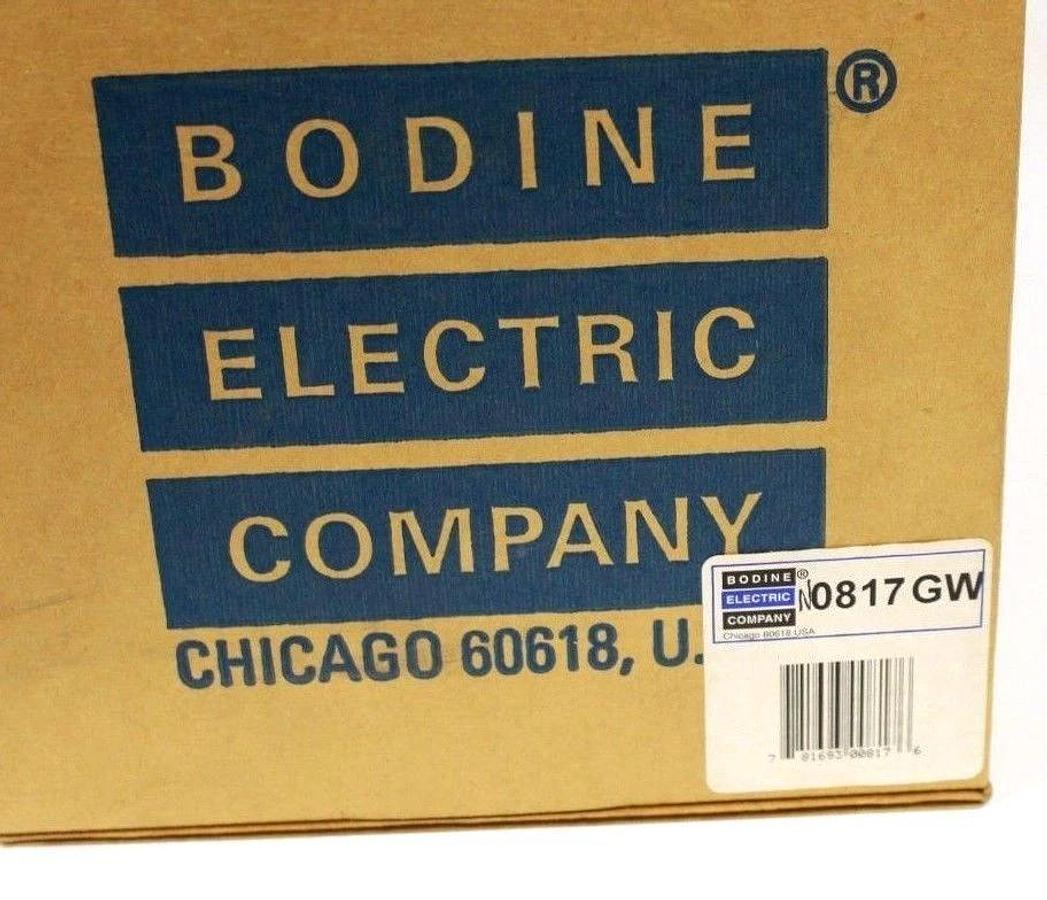 Used BODINE ELECTRIC 817 FPM DC MOTOR SPEED CONTROL 115VAC 0817 GW / FPM-0817E NSMP