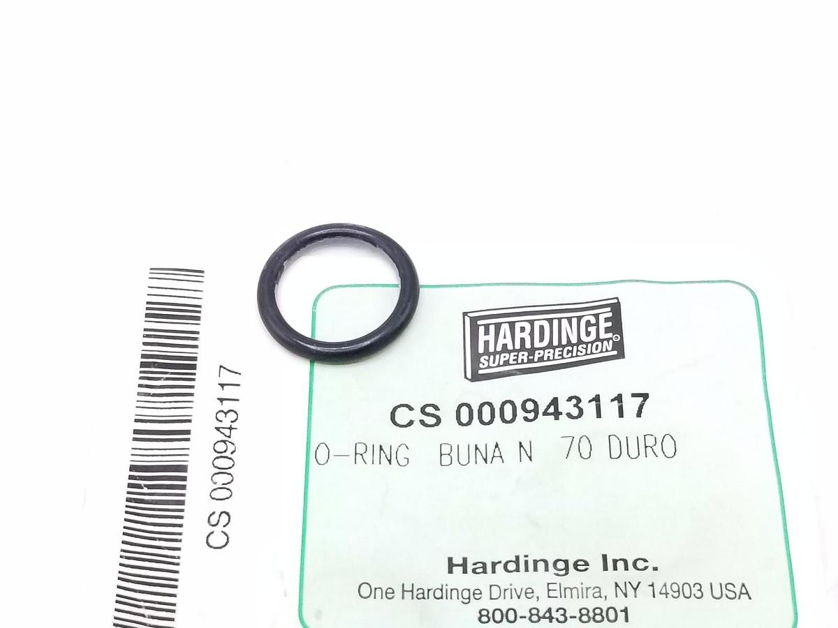 Used NEW HARDINGE SUPER-PRECISION CS 000943117 O-RING BUNA N 70 DURO