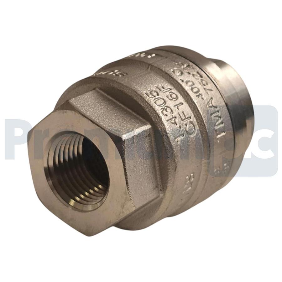 Spirax Sarco 1250990 MST21 Thermostatic Steam Trap 1/2" FNPT 518°F 304psig NSMP