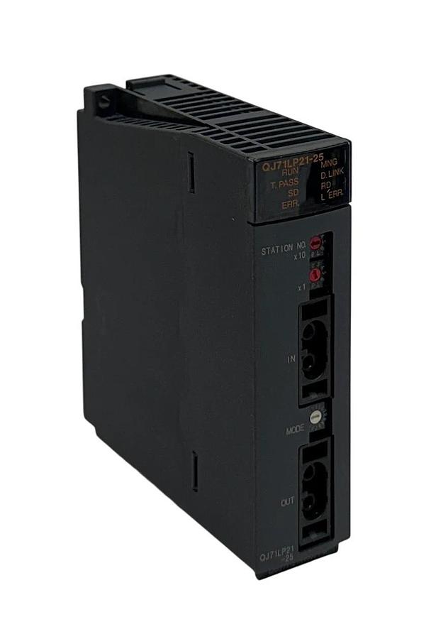 Used MITSUBISHI ELECTRIC QJ71LP21-25 MELSEC-Q DATA LINK MODULE MASTER / LOCAL USNP