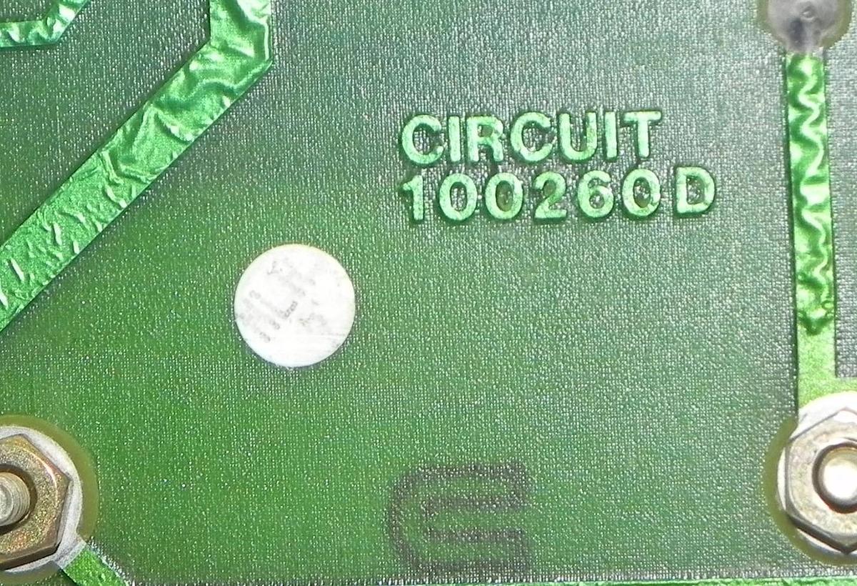 Used PARAMETRICS 100139F PC BOARD 100135G, CIRCUIT 100260D