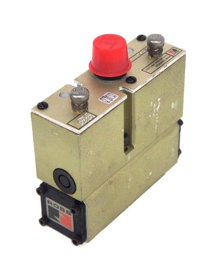 Used NEW ROSS CONTROLS 8476C3342 PILOT VALVE 2-10BAR, 24VDC