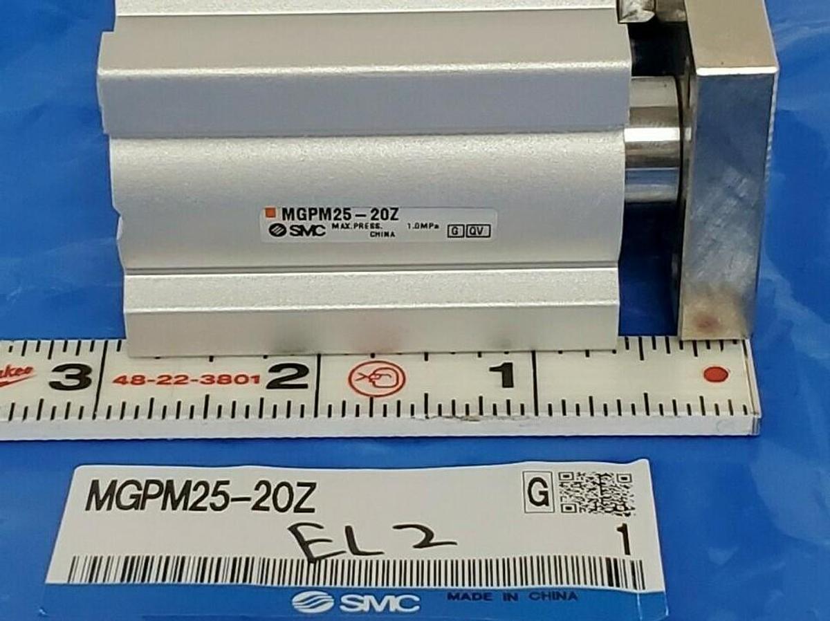 Used NEW SMC MGPM25-20Z COMPACT GUIDE CYLINDER MGPM2520Z MAX. 1.0MPa
