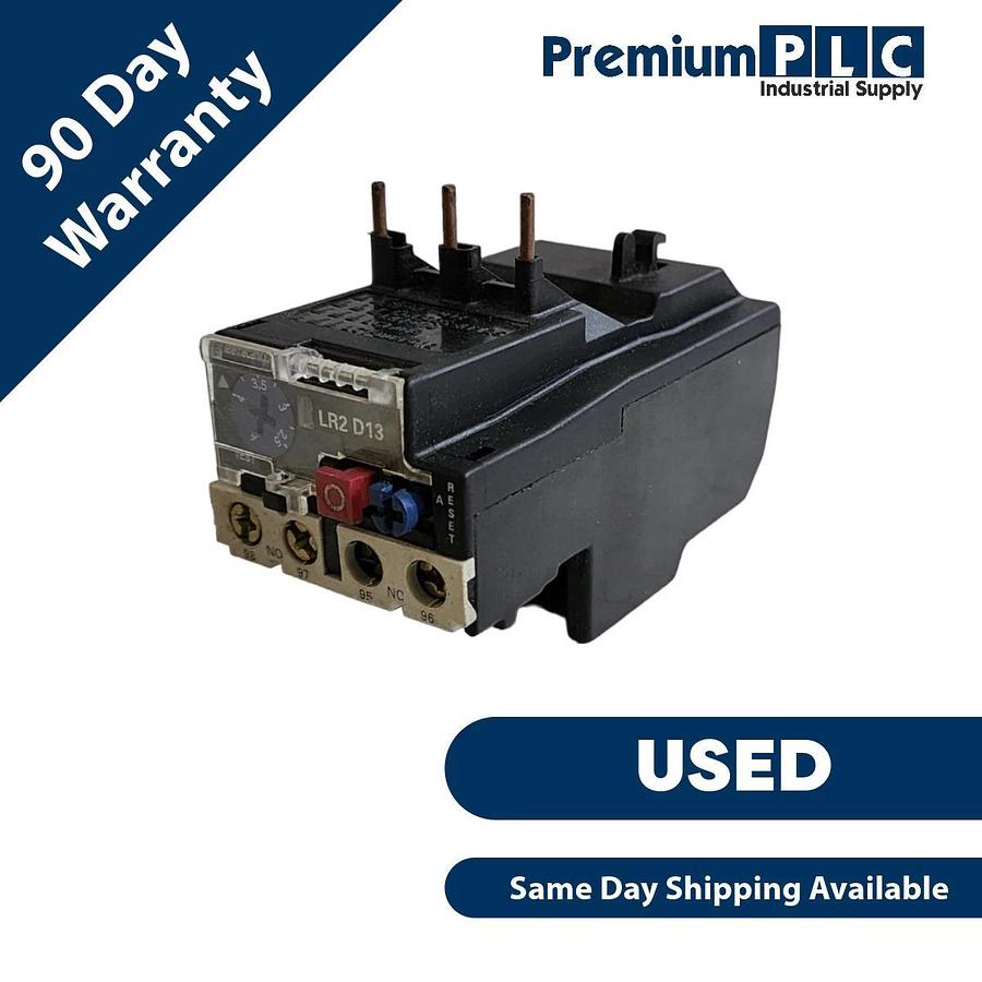 Used TELEMECANIQUE LR2-D1308 THERMAL OVERLOAD RELAY 2.5-4 LR2D1308