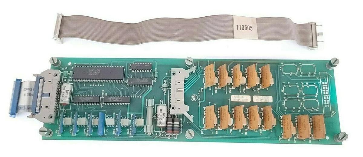 Used ALLEN BRADLEY 115668 I/O PC BOARD SOLID STATE 112045 REV. 07