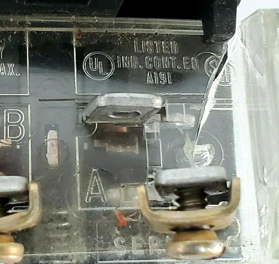 Used (4) ALLEN BRADLEY 800T-PT16 PUSHBUTTONS RED SER. N W/ 120V COIL & 800T-XA SER. C