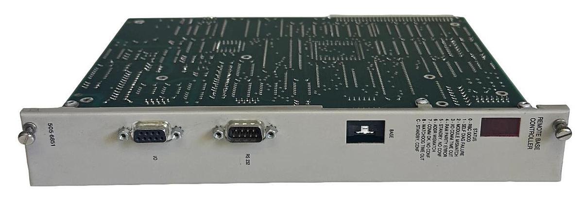 Used TEXAS INSTRUMENTS MODEL 505-6851 / 5056851 RS-232 REMOTE BOARD PWB2586356-0003