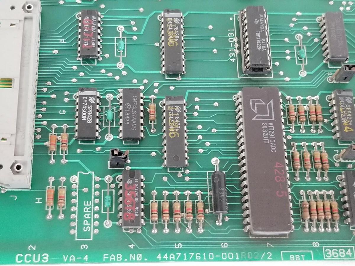Used GE IC600CB502D CONTROL MODULE ASM. NO. 44A297094-G01 FAB NO. 44A717610-001 R02/2