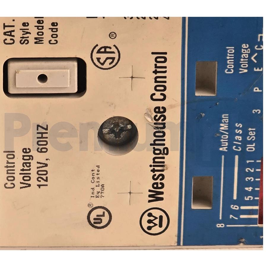 Used WESTINGHOUSE C-H W200M4CFCY7 - W200M4CFC NEMA SZ 4 ADVANTAGE STARTER 135A/120V