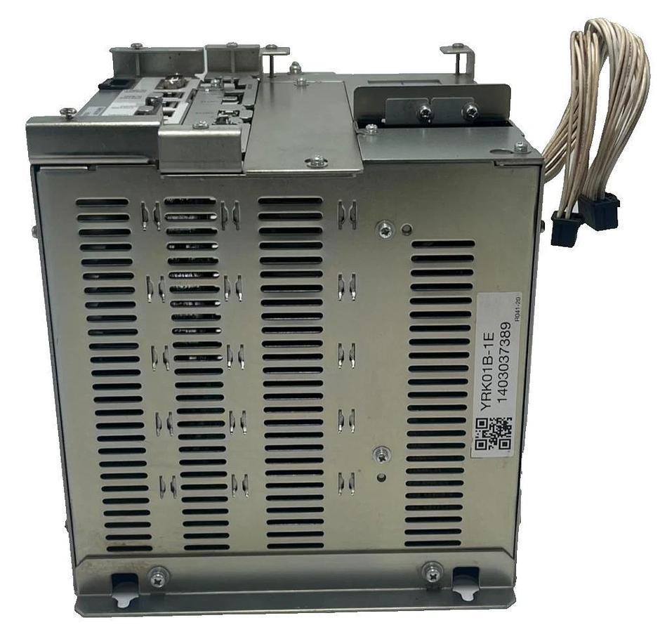 Used Yaskawa JZNC-YRK51-1E Controller Rack w/ JANCD-YIF01-1E & YCP01B-E Boards