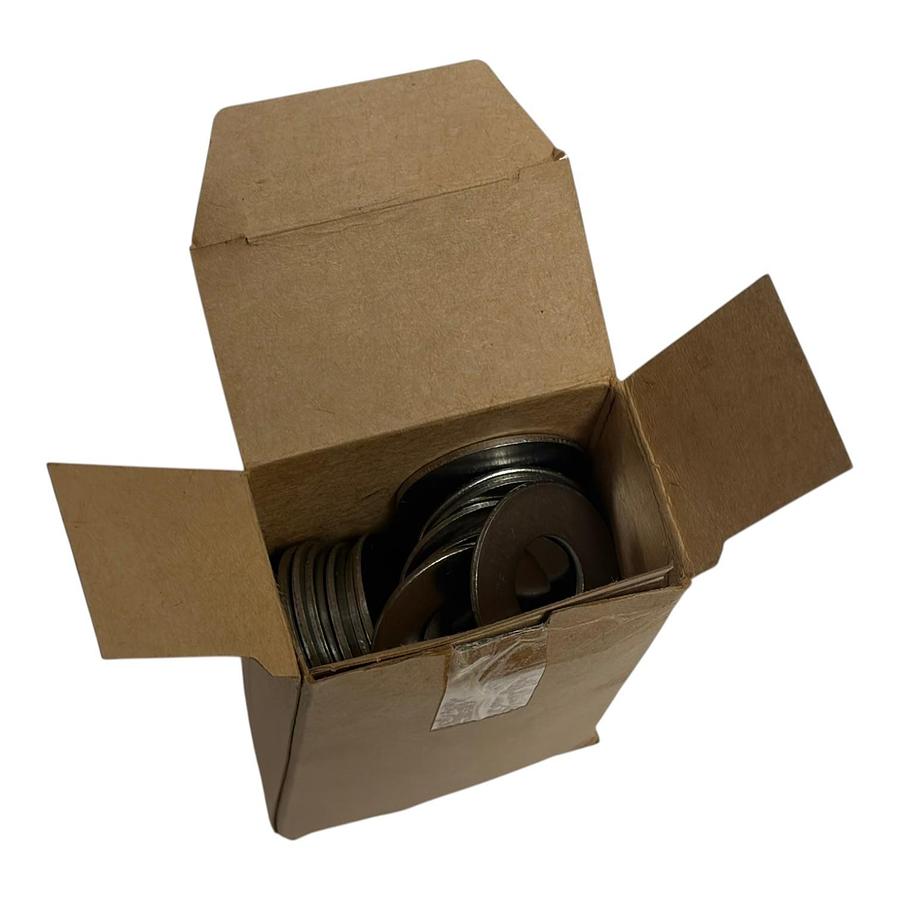 Used Atlantic Fasteners 5/8 Commercial Flat Washer Stainless Steel Box of 50