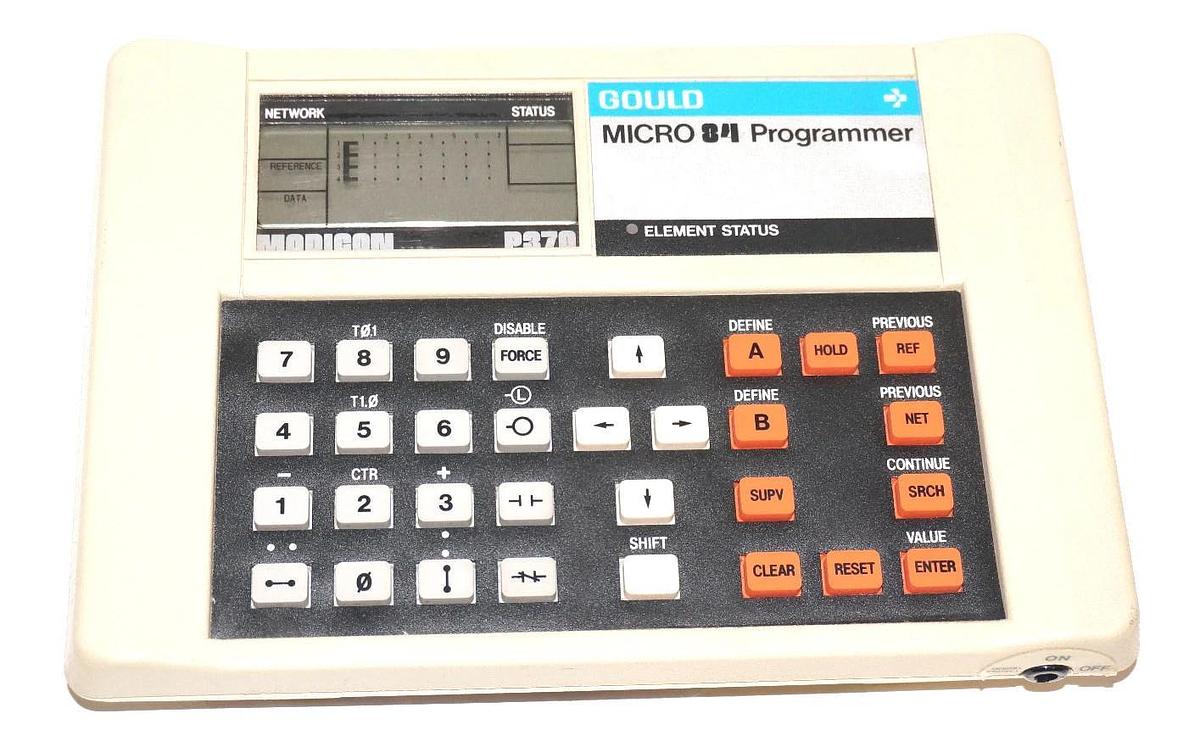 Used GOULD AS-P370-001 MICRO 84 PROGRAMMER P370-001