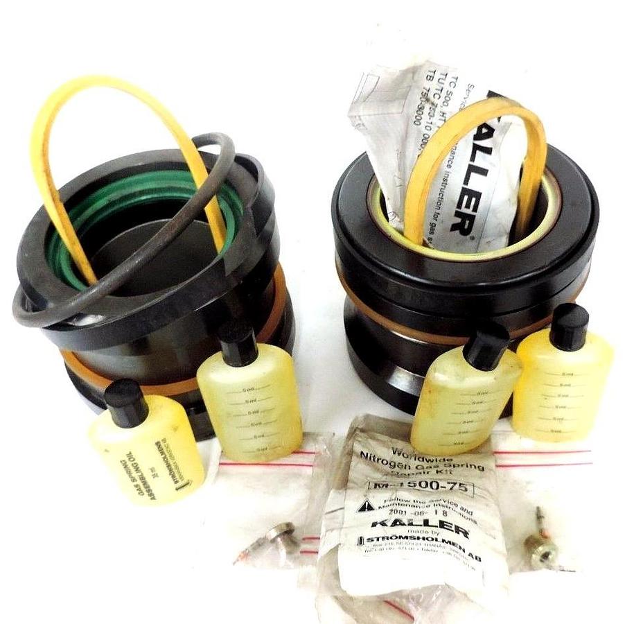 2 NEW KALLER M-1500-75 NITROGEN GAS SPRING REPAIR KITS GM M1500 X1500 3020434
