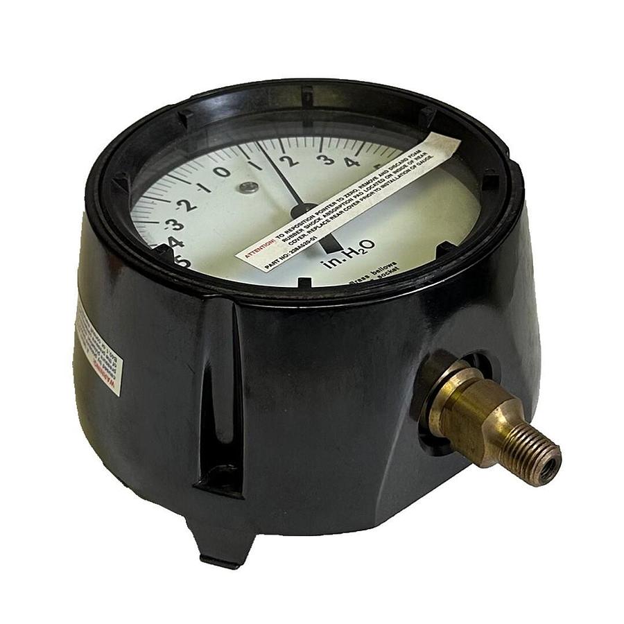 Used NEW ASHCROFT 451188AS 02L GENERAL SERVICE GAUGE 4-1/2'' 5IWV & 5IW BLACK 1188 AS