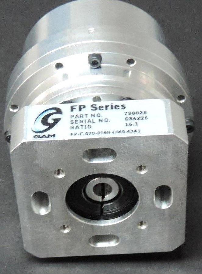 NEW GAM GEAR 730028 GEARHEAD 16:1 RATIO