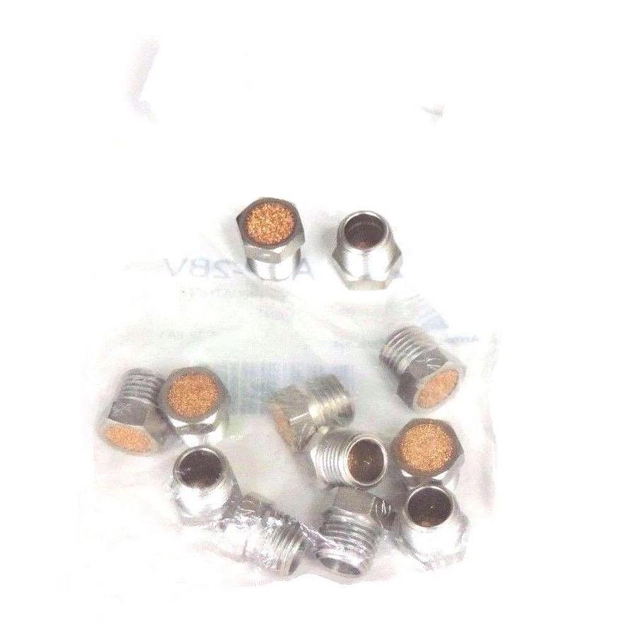 Used LOT OF 12 NEW ARROW ASP-2BV 1/4" NICKEL PLATED STEEL BREATHER VENTS ASP2BV