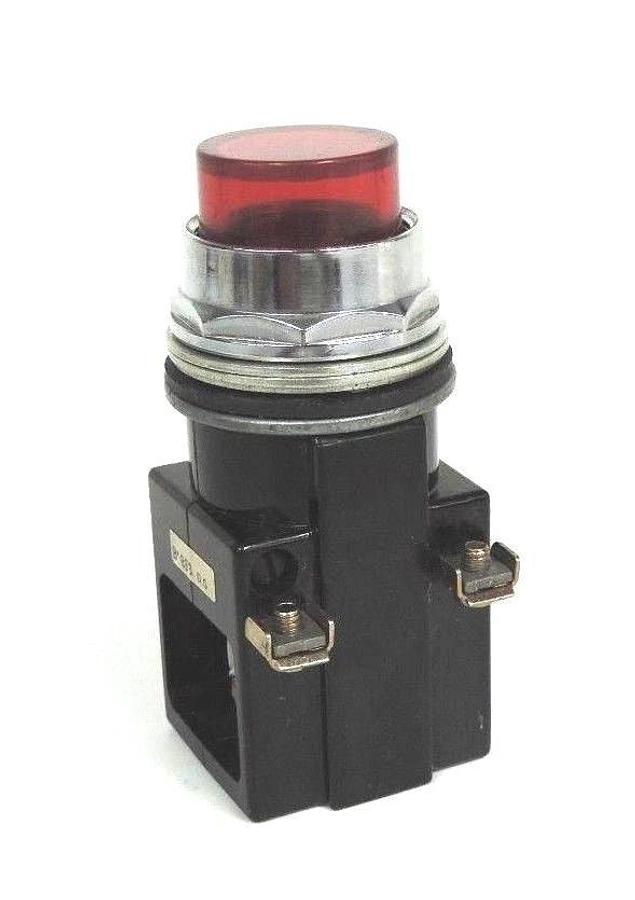 NEW SIEMENS 52PA4G2 PILOT LIGHT SER F 120 VAC RED