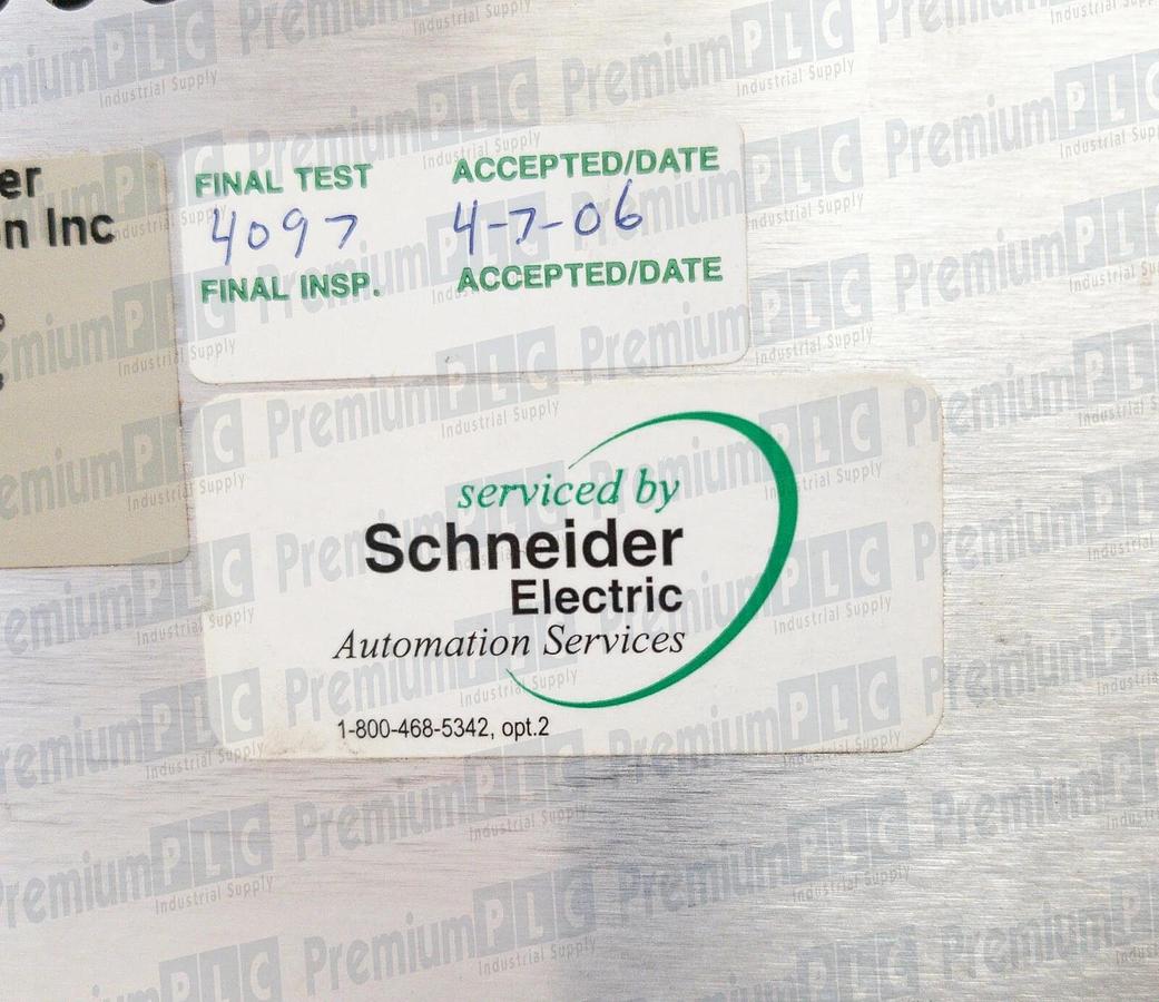 Refurbished REPAIRED MODICON AS-J890-002 984/800RI/O INTFC DUAL CH PROCESSOR W/AS-S890-020