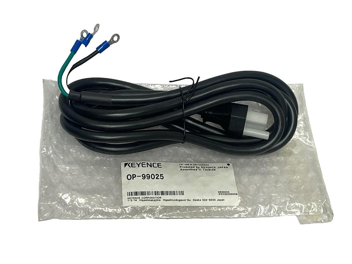 Keyence OP-99025 Electrical Power Cable New Surplus