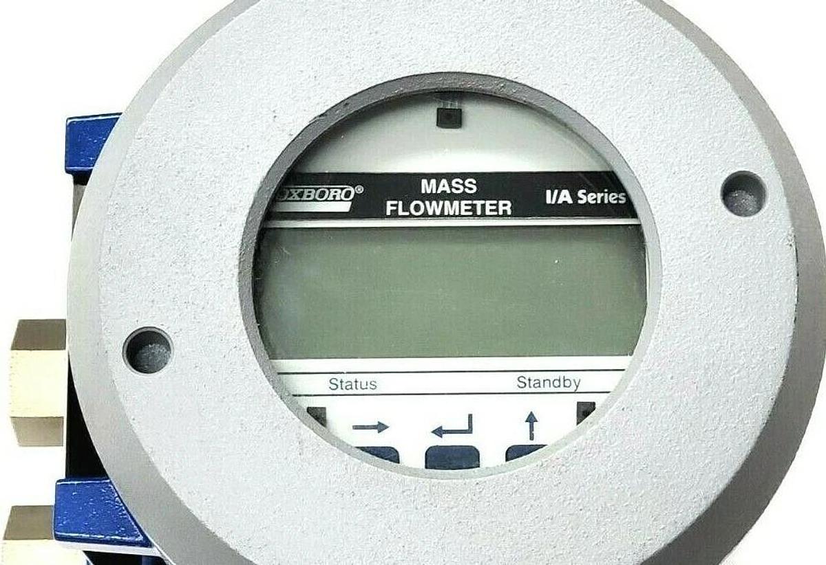 Used INVENSYS FOXBORO CFT30-1411B2 MASS FLOWMETER CFS30-C1AW0B1, 115V AC