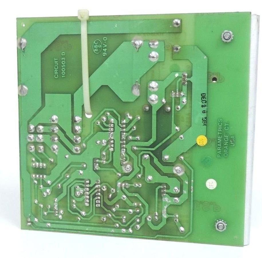Used PARAMETRICS 100501J PJE 7.5 & 10HP DRIVER MODULE 100501, 100503 D