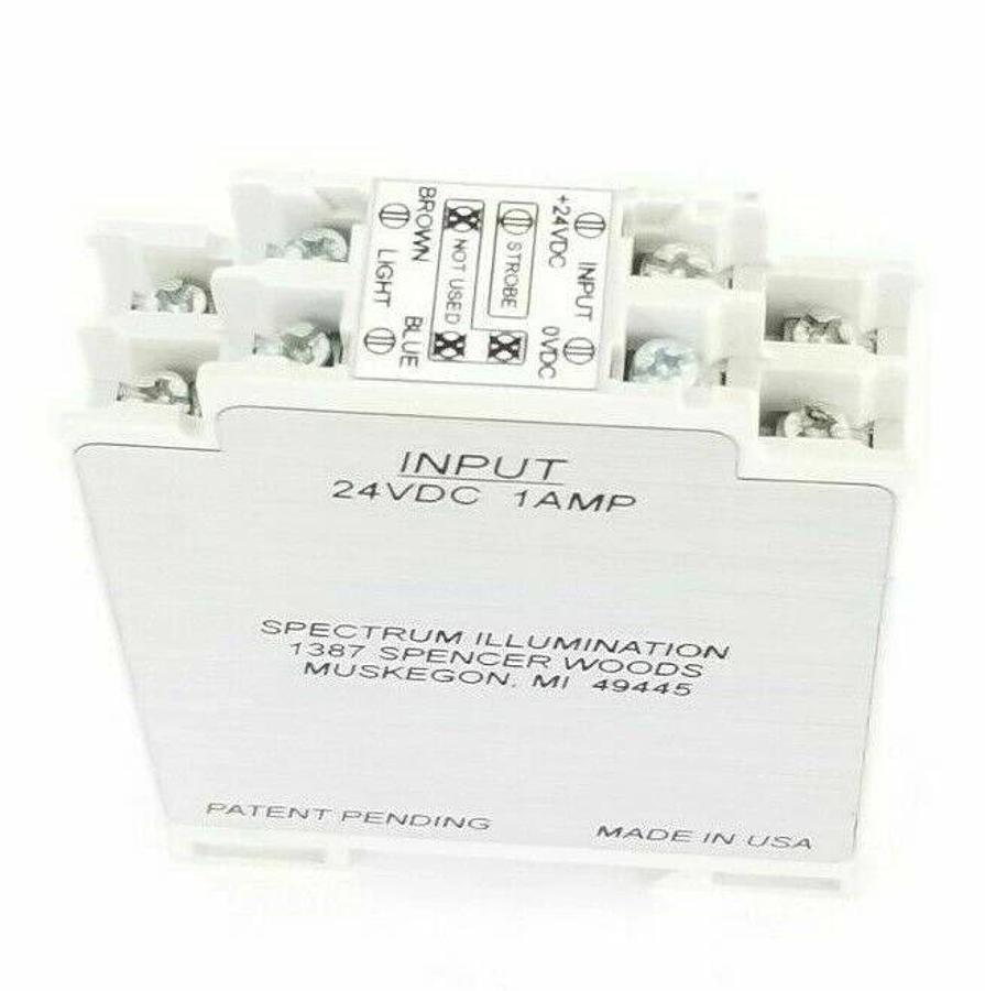 Used SPECTRUM ILLUMINATION LDM ADAPTER REV. C, 24VDC, 1A