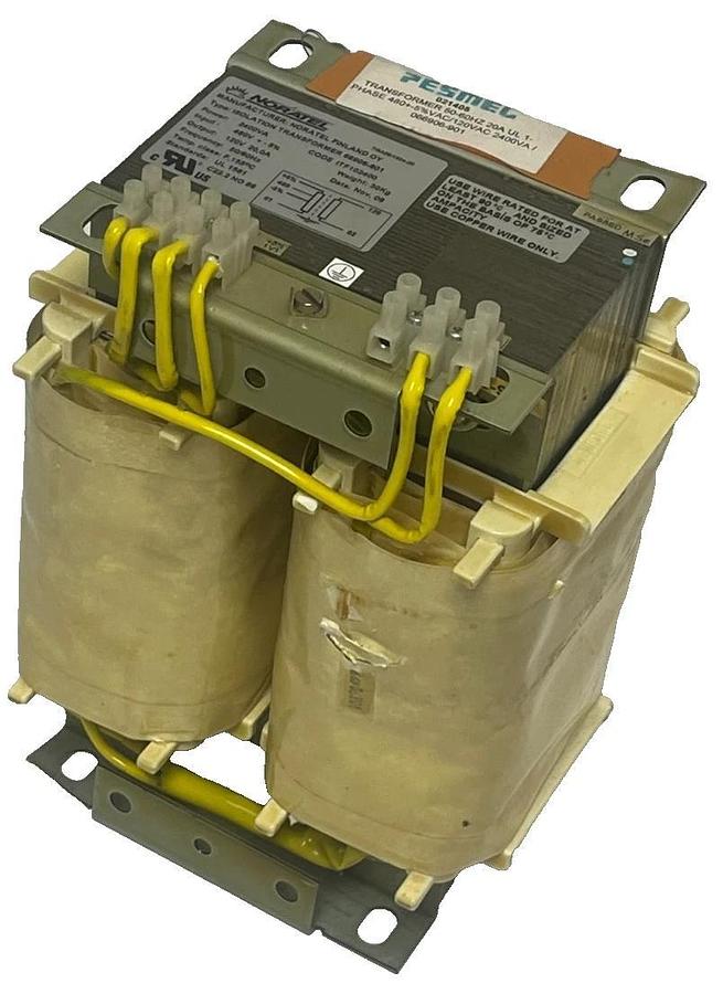 NORATEL 66906-901 Isolation Transformer 2400VA 480V In 120V Out 20A 50/60Hz NSNP