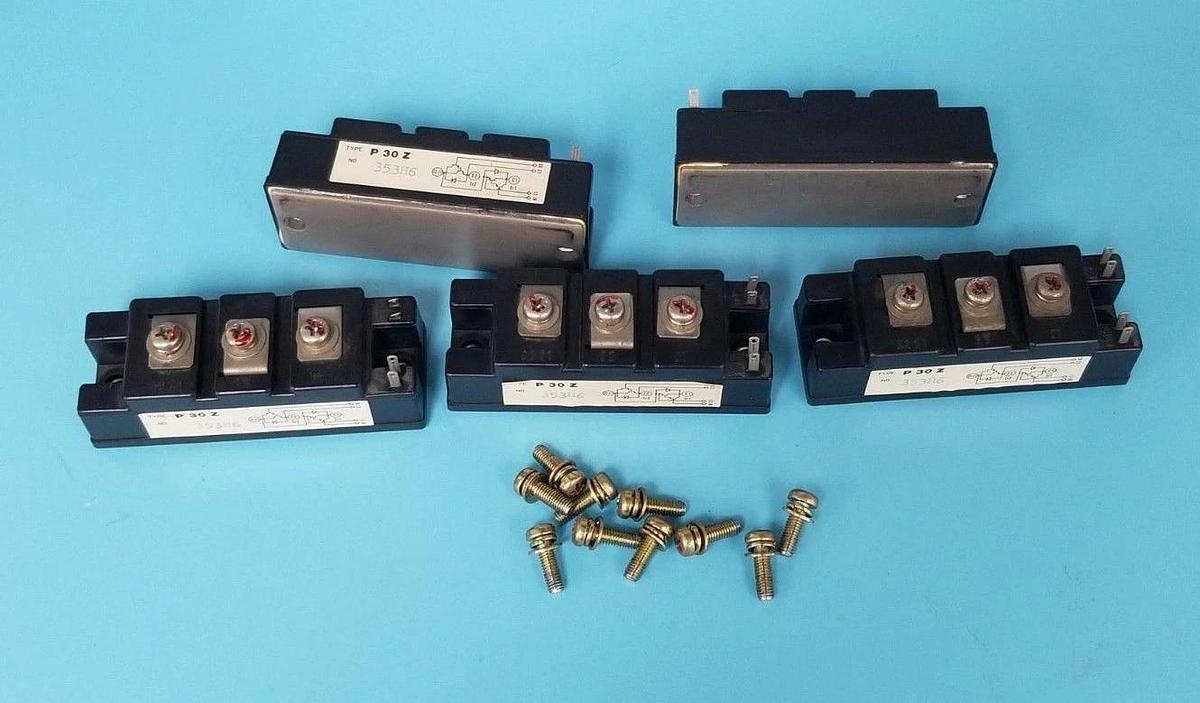 Used LOT OF 5 TOSHIBA P 30 Z 353H6 POWER MODULES P30Z-353H6 , P30Z