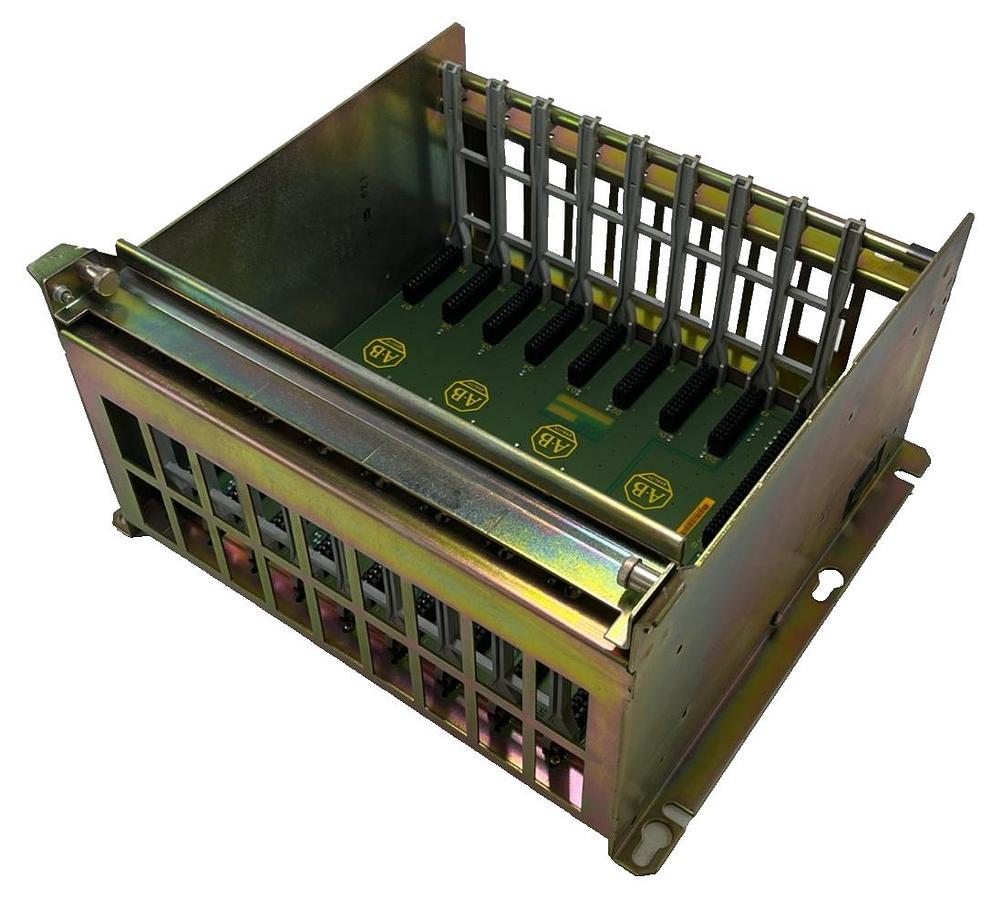 Used Allen-Bradley 1771-A2B /B PLC-5 8-Slot I/O Chassis 1771A2B Remanufactured
