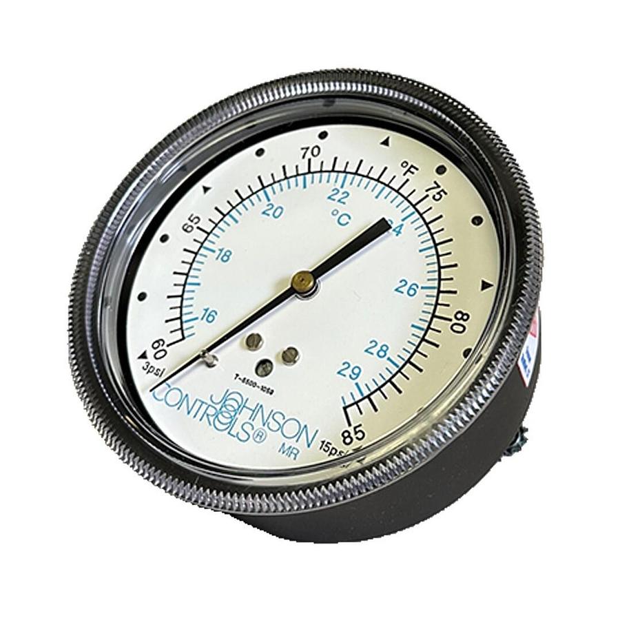 Used NEW JOHNSON CONTROLS T-5500-1059 / T55001059 3.5'' RECEIVER GAUGE D02-896-414