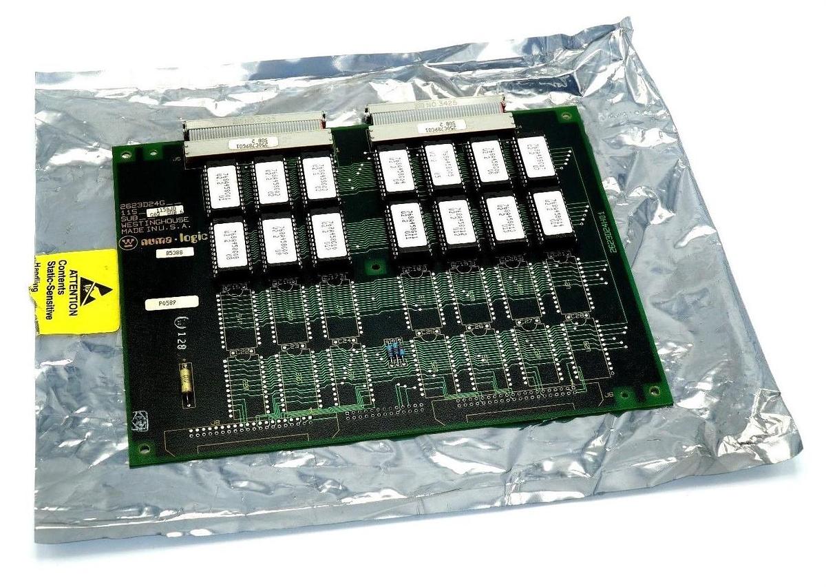 Used NEW WESTINGHOUSE 2623D24G NUMA LOGIC PCB BOARD 2623D24H01
