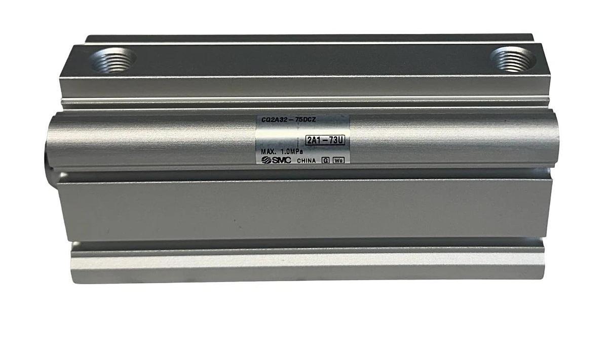 NEW SMC CQ2A32-75DCZ / CQ2A3275DCZ COMPACT PNEUMATIC CYLINDER 1.0MPa NSNP
