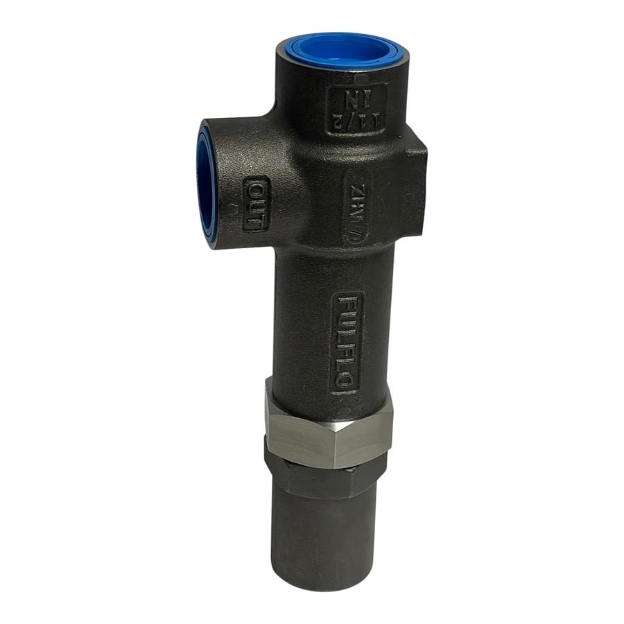 Used Fulflo FVSS7RV-3SS-WS Stainless Steel Pressure Relief Valve 1-1/2" New Surplus