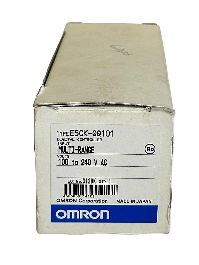 Used NEW OMRON E5CK-QQ101 / E5CKQQ101 DIGITAL CONTROLLER E5CK MULTI-RANGE 100-240VAC