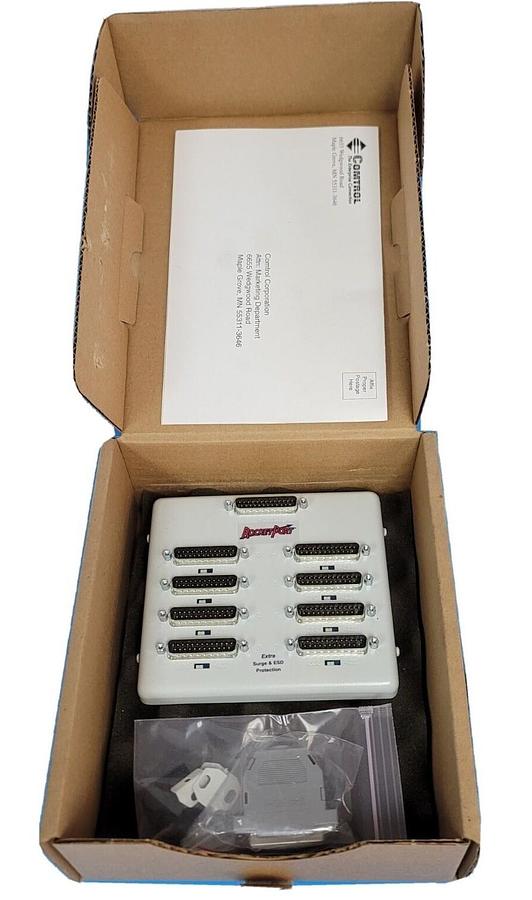 Used NIB COMTROL 97050-7 ROCKETPORT SURGE INTERFACE RS232/422 - MALE - 8 PORTS