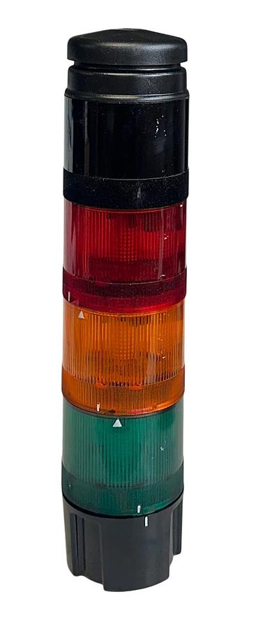 Used CALIBRATION TECHNOLOGIES SL-24-F-GAR-B / SL24FGARB LED STACK LIGHT 24VDC NSMP