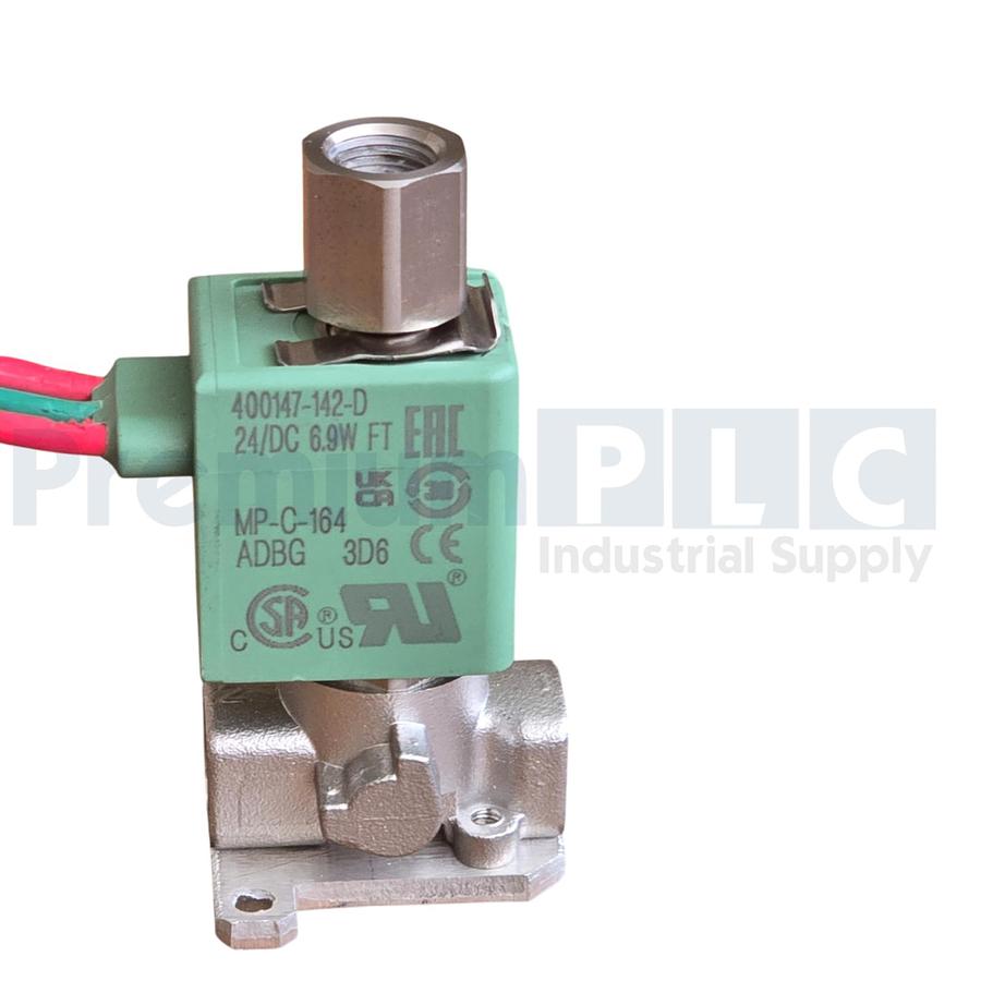 Used ASCO U8356A014V 3/2 8356 SERIES 3-Way/2-Pos SOLENOID VALVE 1/8" NPT SS 316 NUPI