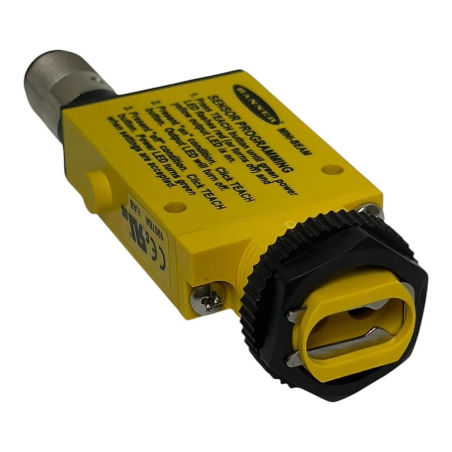 Banner Engineering SME312DQD Mini-Beam Expert Diffuse Photoelectric Sensor NSNP