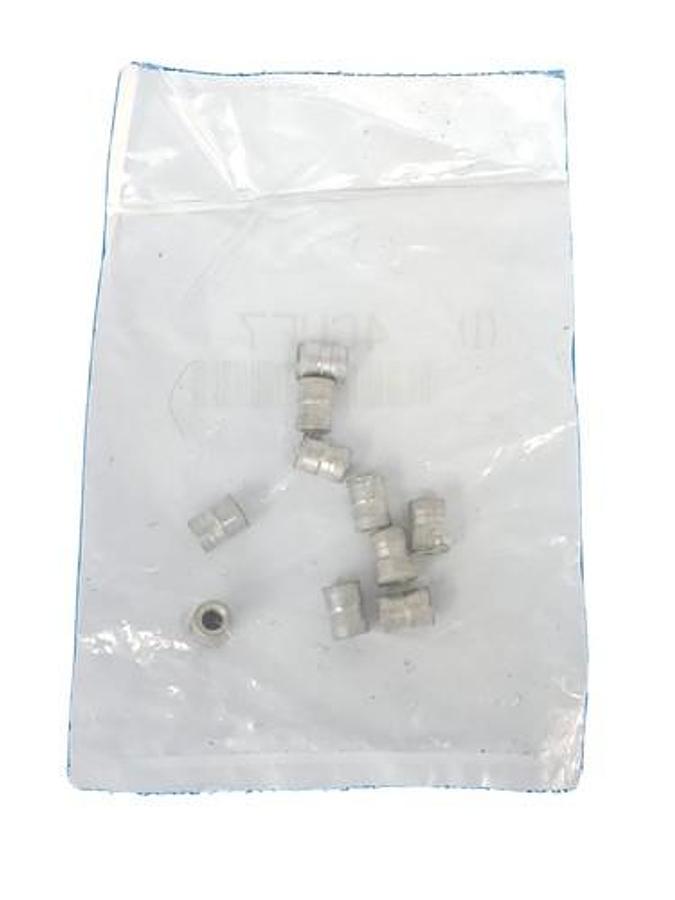BAG OF 10 NEW AVX 4CUF7 THREAD INSERTS 1/4-20 0.515 L