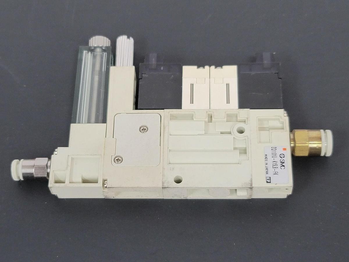 Used SMC ZQ1101U-K15LB-FK VACUUM EJECTOR ZQ1101UK15LBFK