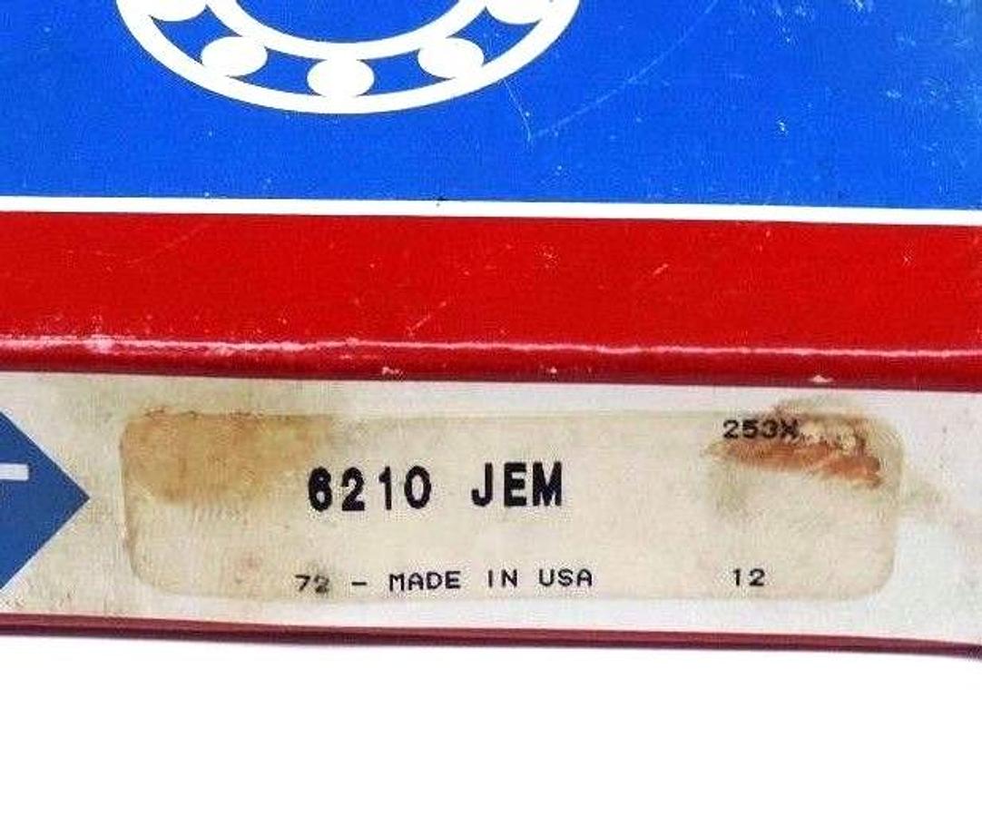 Used NIB SKF 6210-JEM RADIAL DEEP GROOVE BALL BEARING 6210JEM