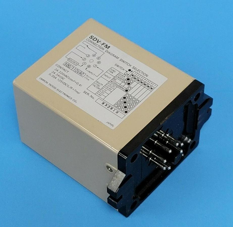 Used OMRON SDV-FM6 VOLTAGE SENSOR SDVFM6, SVD-FM