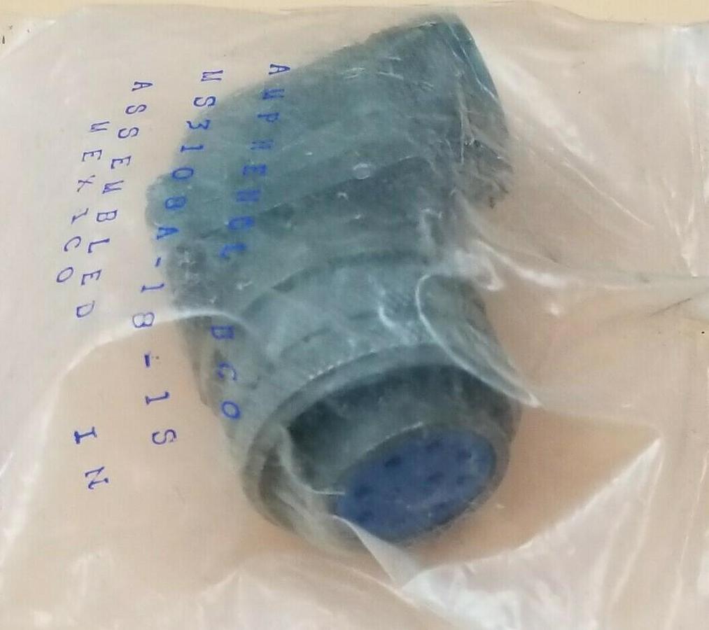NEW AMPHENOL BCO WS3108A-18-1S CONNECTOR WS3108A181S
