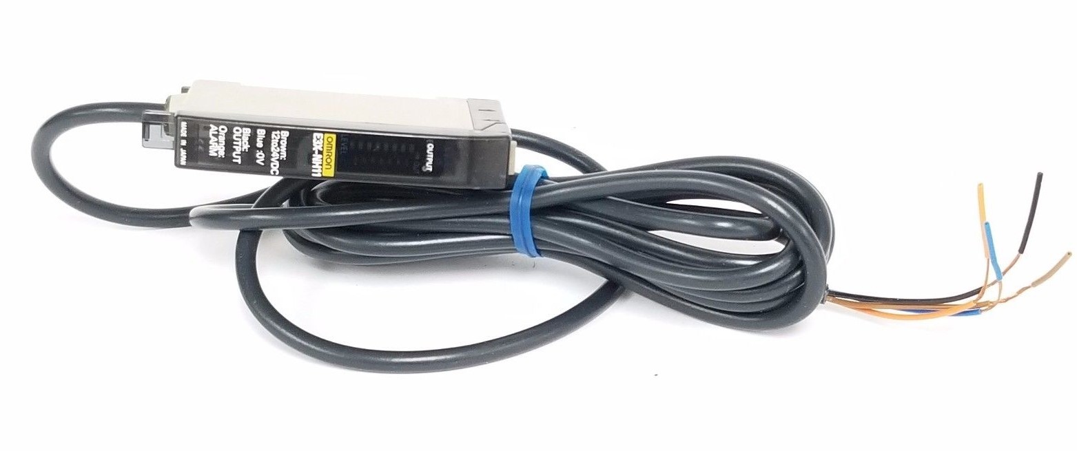 Used NEW OMRON E3X-NH11 PHOTOELECTRIC SENSOR E3XNH11, 12 TO 24VDC