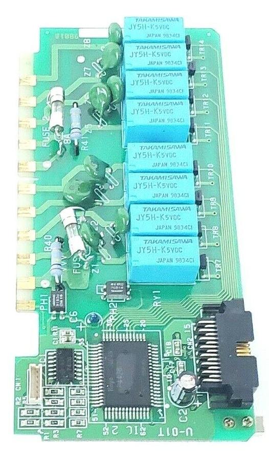 Used SIEMENS U-01T BOARD 98001B, 7822111-2