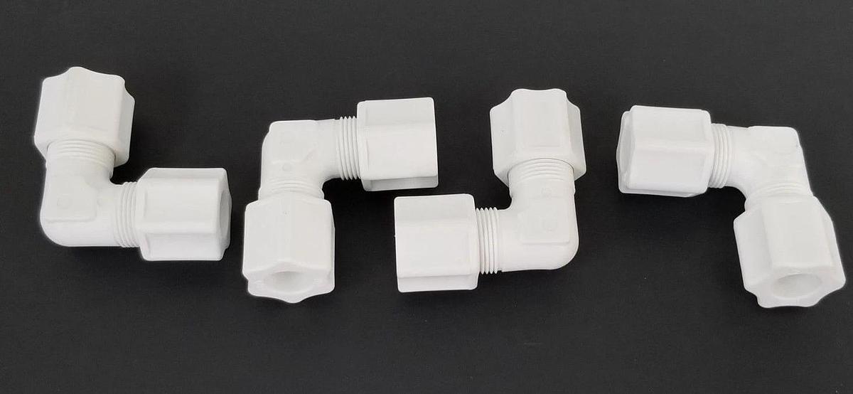 LOT OF 4 NEW JACO PO-4088 90 DEGREE MALE ELBOW FITTINGS 40-8-8-P-O PO4088