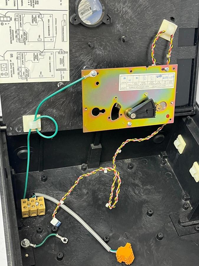 Used Honeywell DR4301 Circular Chart Recorder Empty Case Housing Chassis Shell Parts