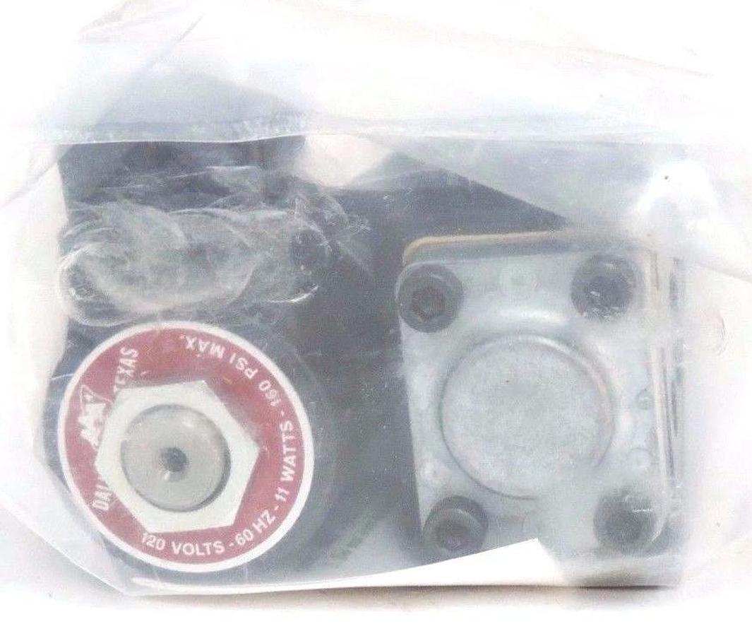 Used NIB AAA SO3PED PNEUMATIC VALVE 120V, 60HZ, 11W, 160 PSI MAX.
