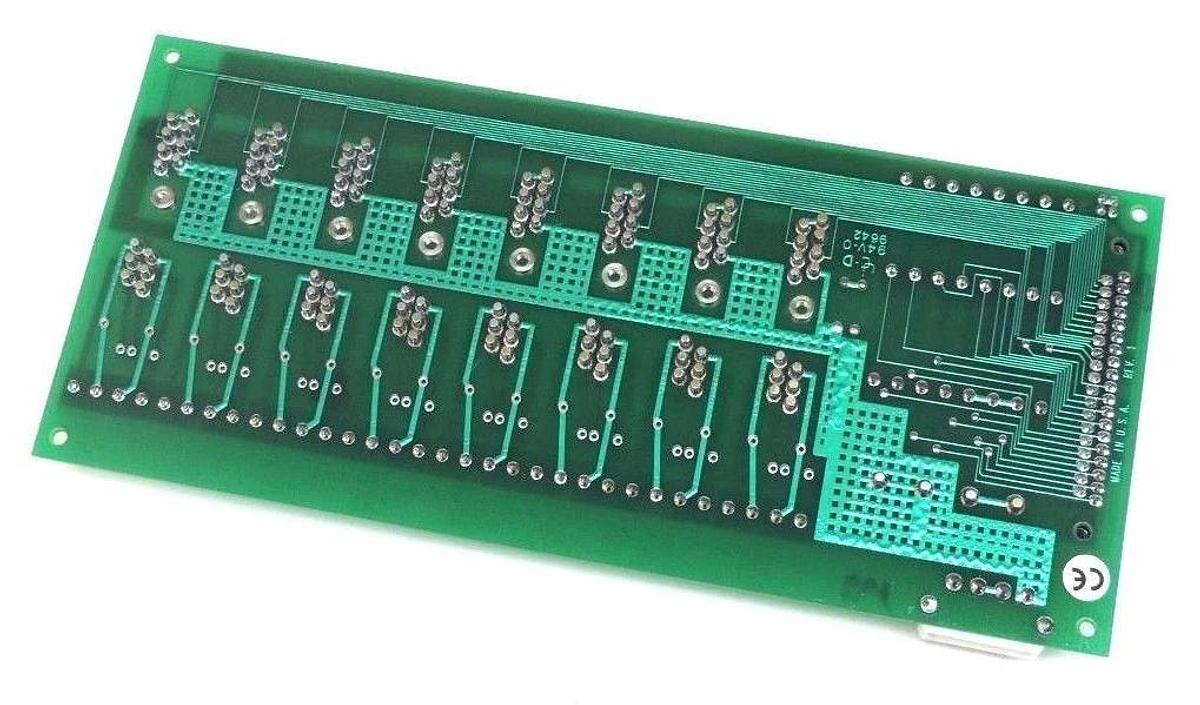 NEW COMPUTER BOARDS INC ISO-RACK08 PC BOARD REV 1 94V-0 9642