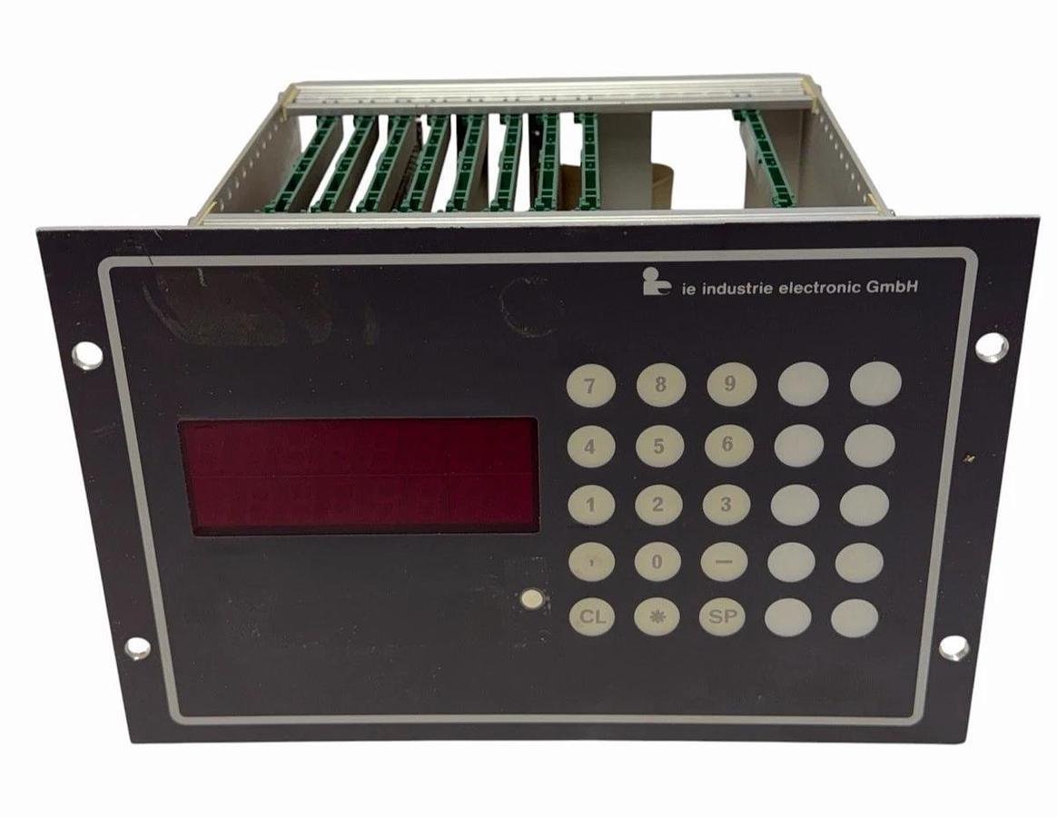 Used IE INDUSTRIE ELECTRONIC GmbH MINIMICRO A0/S32 1/2 19'' 88/3533 W/ CARDS